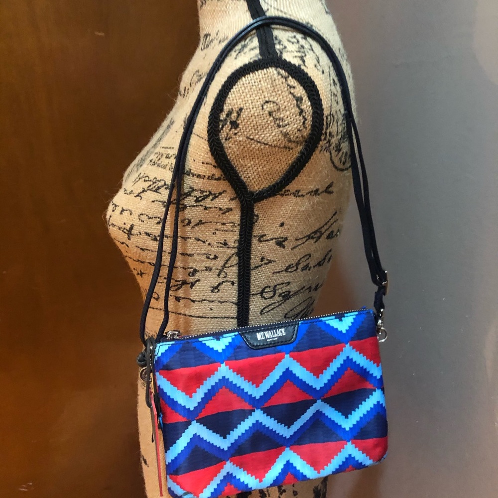 NWT MZ Wallace Zig Zag Pippa with Dust Bag